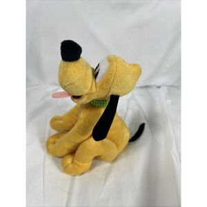 Disney Pluto‎ 8" Tall. Super Soft Plush.